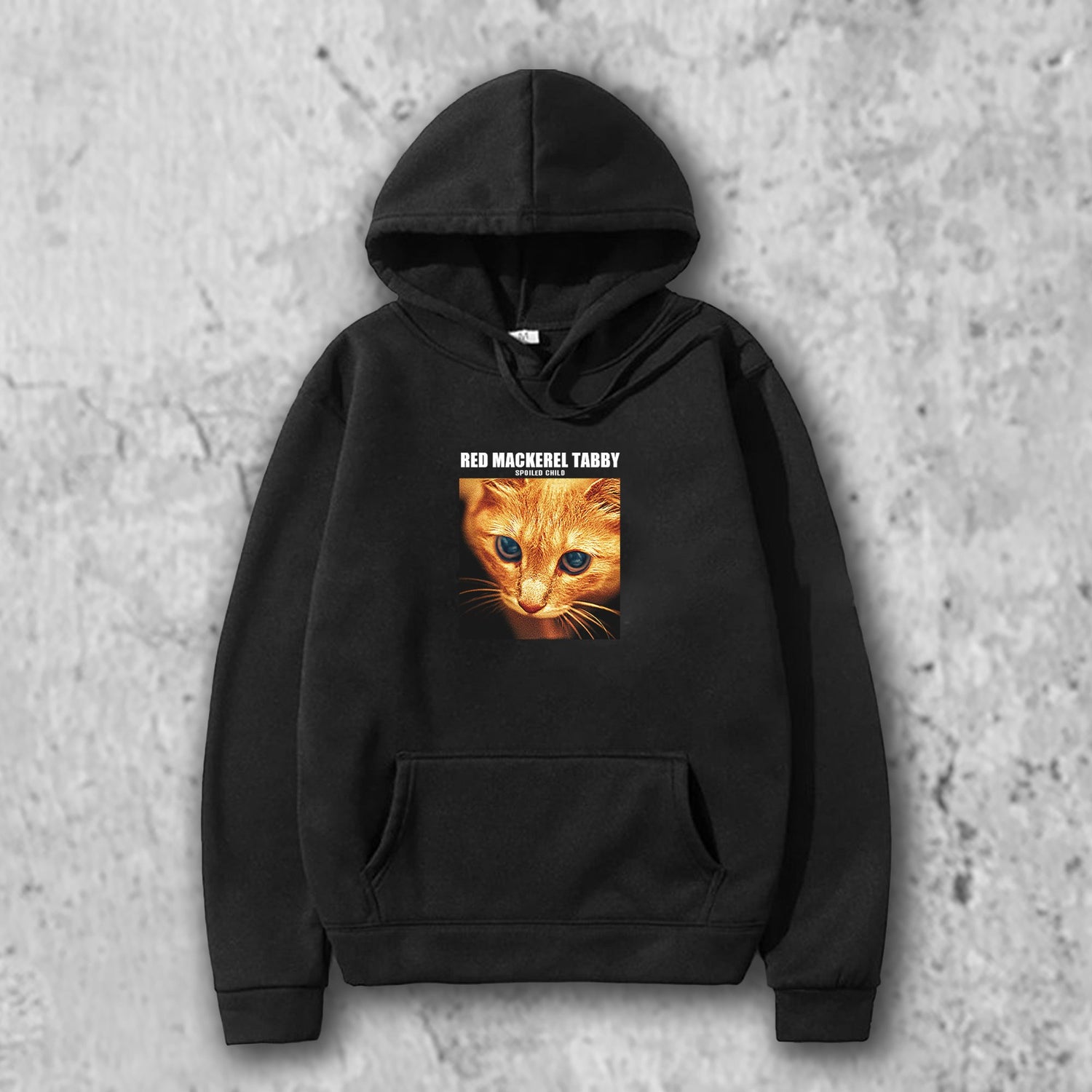 猫のイラストのパーカー