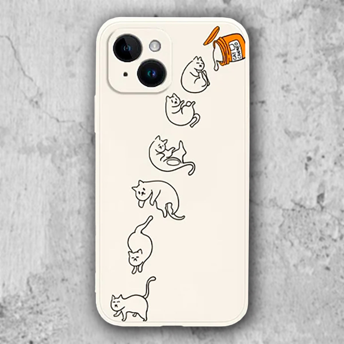 iphone ケースｰネコグッズ 専門店 猫雑貨 おしゃれ 猫イラスト