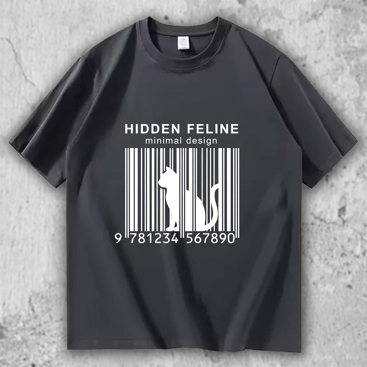 猫 ミニマルTシャツ｜HIDDEN FELINE – necome オリジナル
