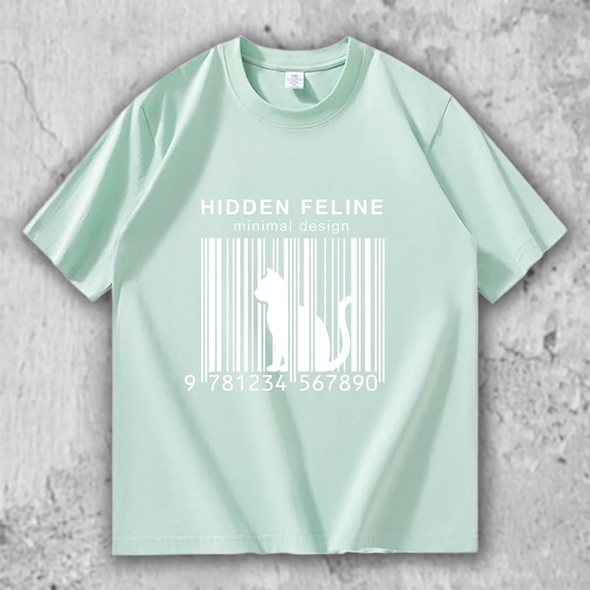猫 ミニマルTシャツ｜HIDDEN FELINE – necome オリジナル