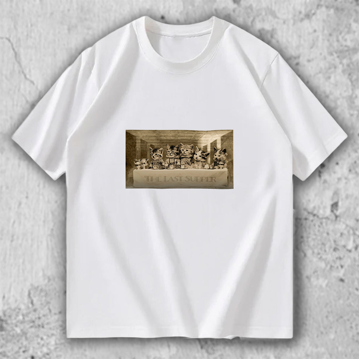 猫たちの晩餐｜アートTシャツ – necome